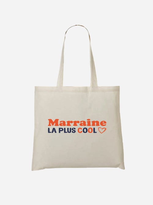 Totebag MARRAINE LA PLUS COOL - Kiabi Totebag MARRAINE LA PLUS COOL - Kiabi