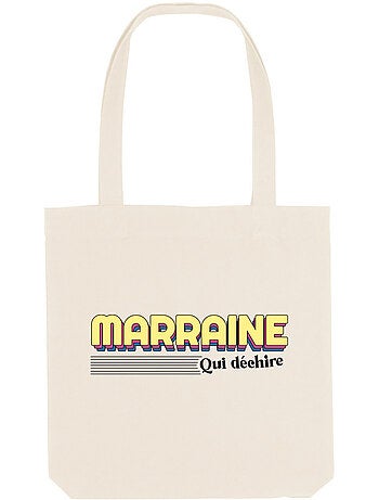 Totebag MARRAINE QUI DÉCHIRE 3