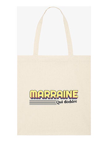 Totebag MARRAINE QUI DÉCHIRE 3