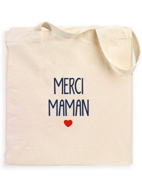 Totebag MERCI MAMAN MPT - Kiabi Totebag MERCI MAMAN MPT - Kiabi