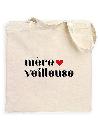 Totebag MERE VEILLEUSE COEUR 2