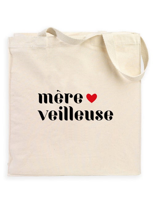 Totebag MERE VEILLEUSE COEUR 2 - Kiabi Totebag MERE VEILLEUSE COEUR 2 - Kiabi