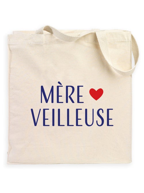 Totebag MÈRE VEILLEUSE CŒUR - Kiabi Totebag MÈRE VEILLEUSE CŒUR - Kiabi