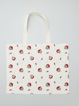 Totebag met Disney-print