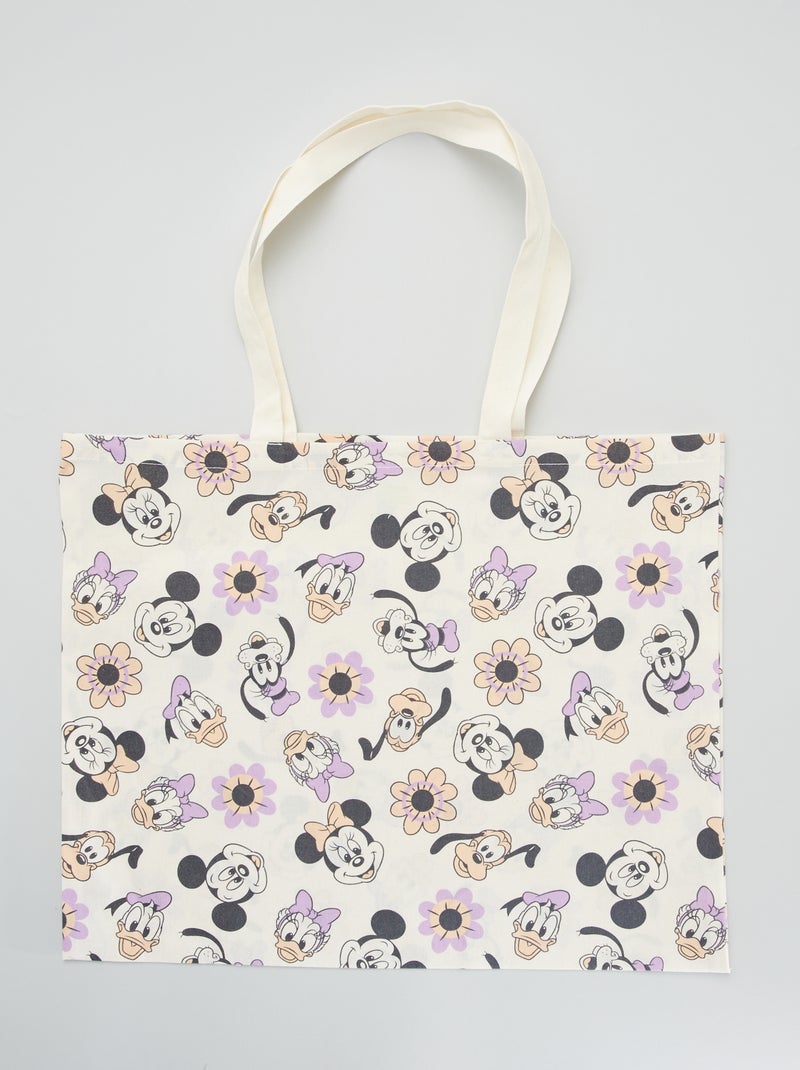 Totebag met print 'Disney' WIT - Kiabi