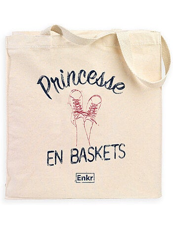 Totebag PRINCESSE EN BASKETS