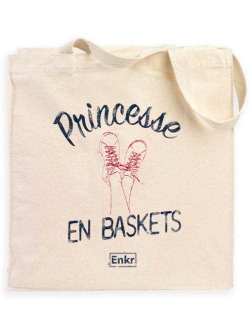 Totebag PRINCESSE EN BASKETS - Kiabi Totebag PRINCESSE EN BASKETS - Kiabi