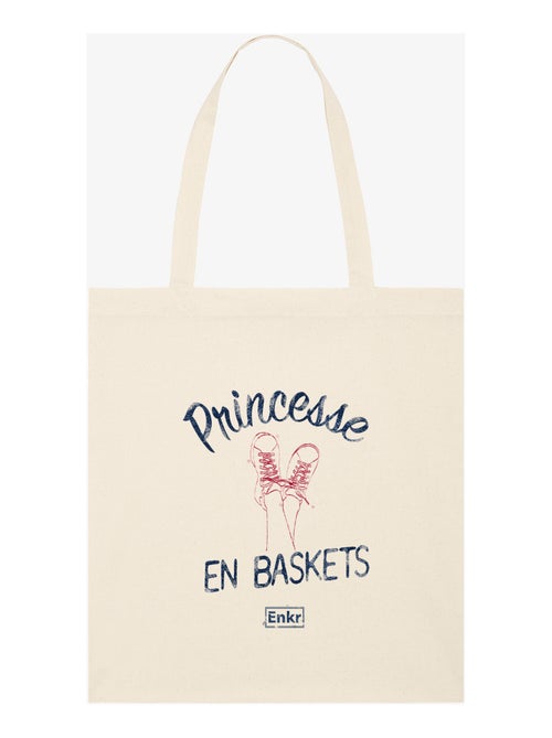Totebag PRINCESSE EN BASKETS - Kiabi Totebag PRINCESSE EN BASKETS - Kiabi