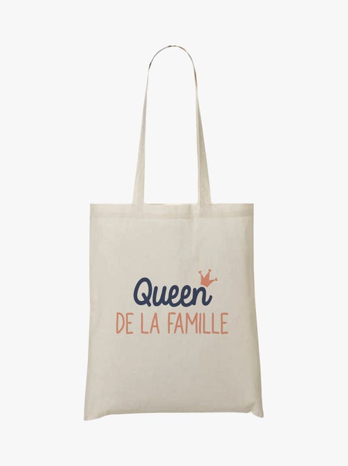 Totebag QUEEN DE LA FAMILLE - Kiabi Totebag QUEEN DE LA FAMILLE - Kiabi