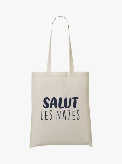 Totebag SALUT LES NAZES - Kiabi Totebag SALUT LES NAZES - Kiabi