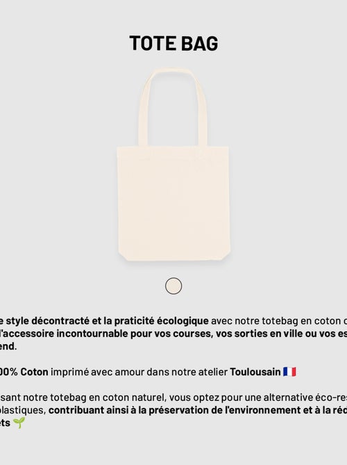 Totebag SUPER MARRAINE 4 - Kiabi Totebag SUPER MARRAINE 4 - Kiabi