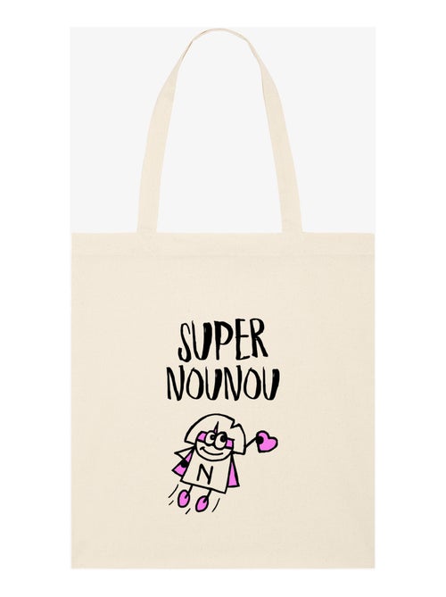 Totebag SUPER NOUNOU - Kiabi Totebag SUPER NOUNOU - Kiabi