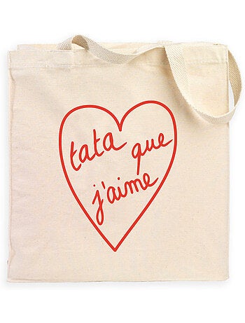 Totebag TATA QUE J'AIME 2 WAF