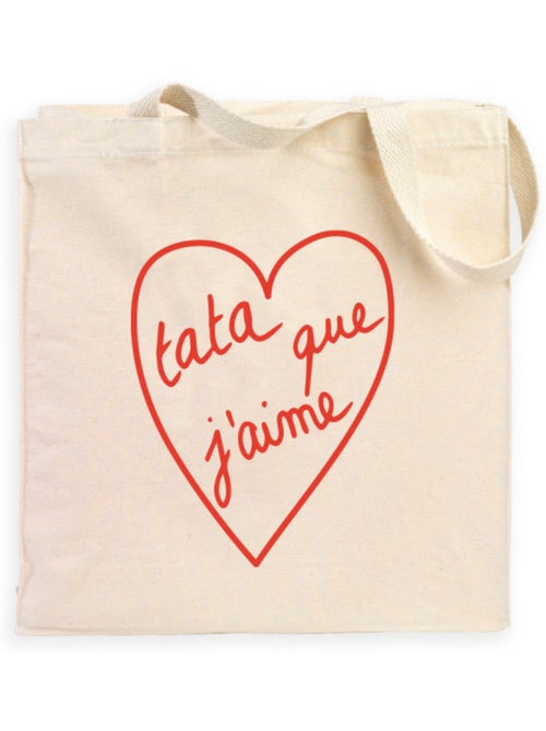 Totebag TATA QUE J'AIME 2 WAF - Kiabi Totebag TATA QUE J'AIME 2 WAF - Kiabi