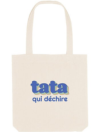 Totebag TATA QUI DÉCHIRE 3