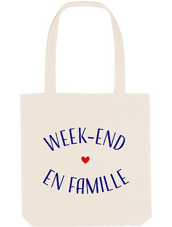 Totebag WEEK-END EN FAMILLE