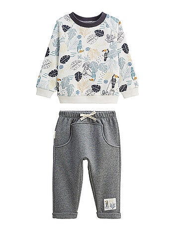Touctouc fleece sweater en broek set voor kinderen