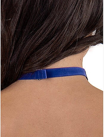 Tour de cou royal wish bleu