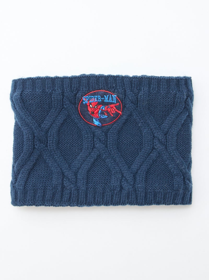 Tour de cou 'Spiderman' Bleu - Kiabi