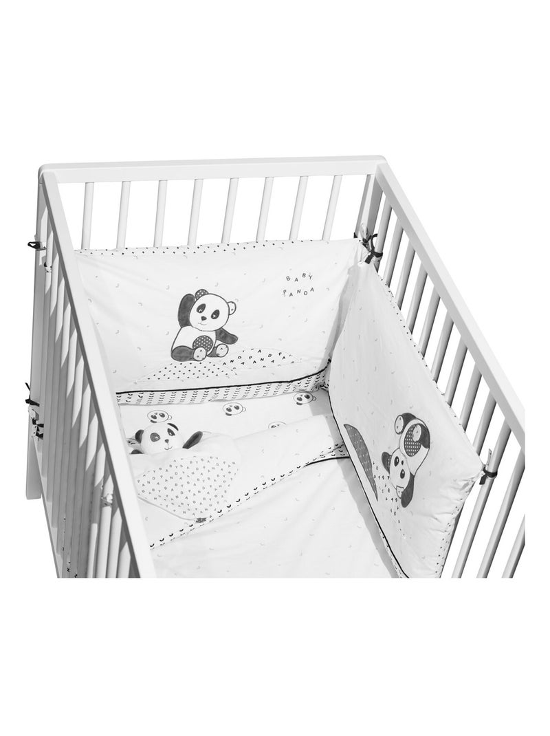 Tour de lit en coton - sauthon Blanc - Kiabi