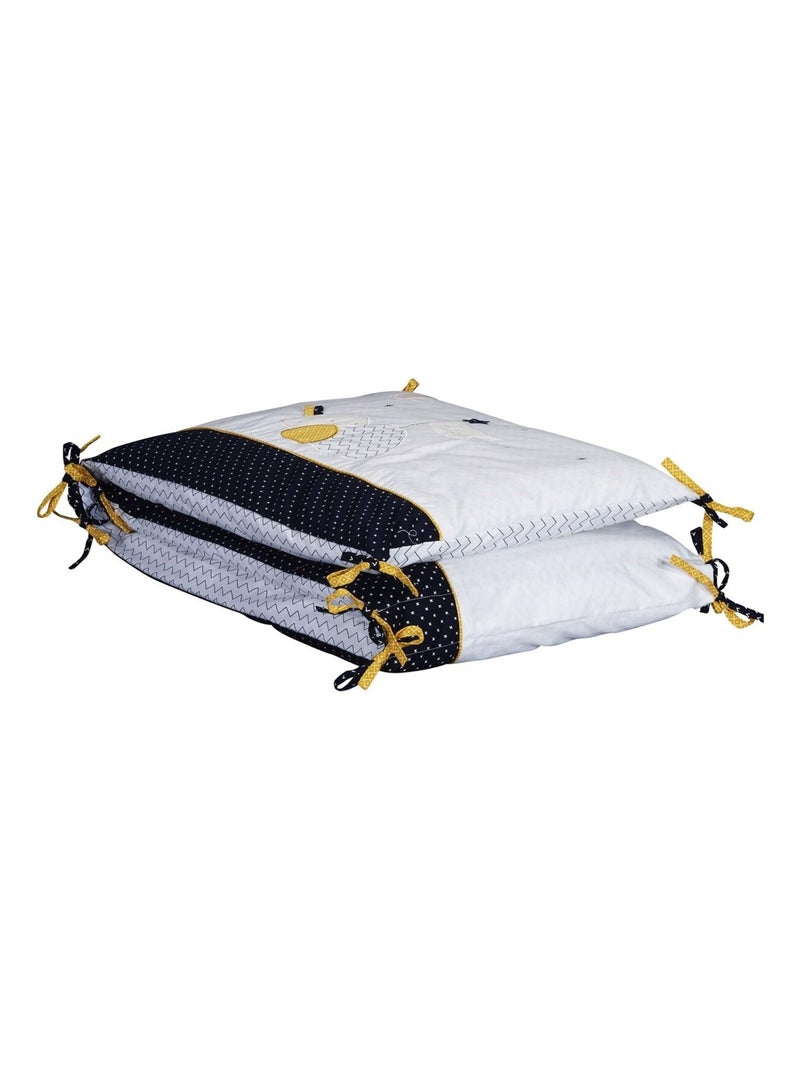 Tour de lit ou en coton - sauthon Blanc - Kiabi