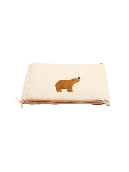 Tour de lit ours en double gaze de coton - sauthon - Kiabi Tour de lit ours en double gaze de coton - sauthon - Kiabi