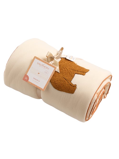 Tour de lit ours en double gaze de coton - sauthon - Kiabi Tour de lit ours en double gaze de coton - sauthon - Kiabi