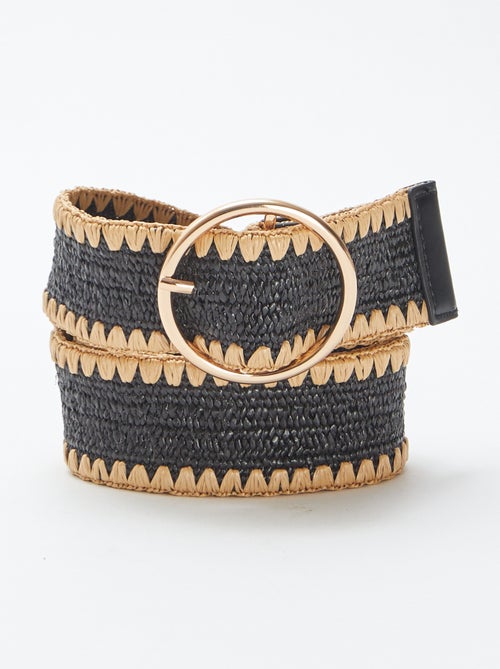 Touwriem met borduursels - Kiabi