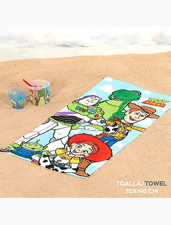Toy story ensemble de plage avec seau, serviette et sac accessoires