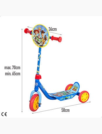 Toy story trottinette pliable à 3 roues +2 ans