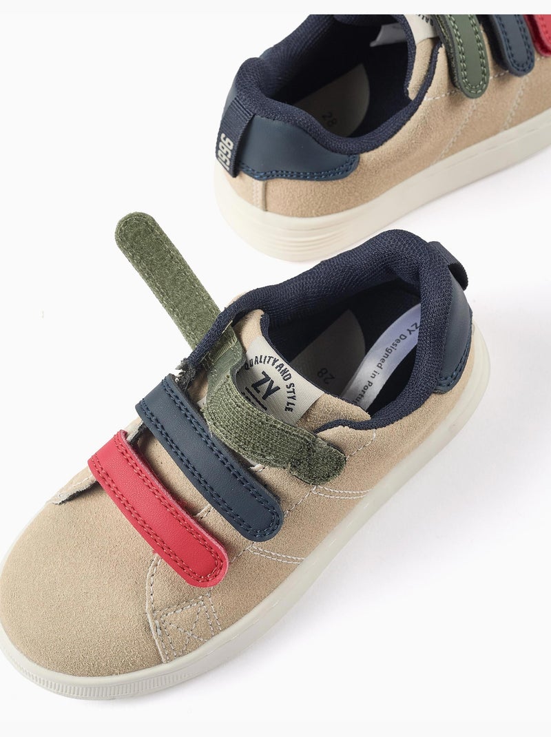 Trainers met klittenbandsluitingen Multicolor - Kiabi