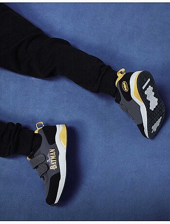 Trainers met lichtjes met batman print