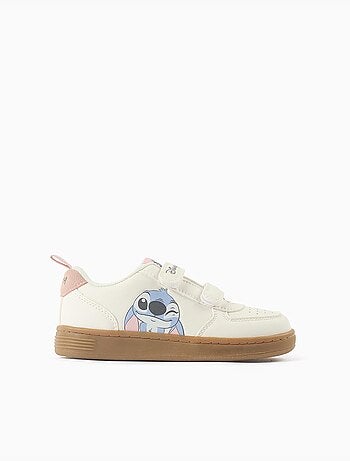 Trainers met stitch-print en klittenbandsluitingen