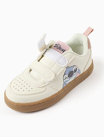 Trainers met stitch-print en klittenbandsluitingen