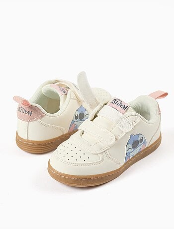 Trainers met stitch print en klittenbandsluitingen