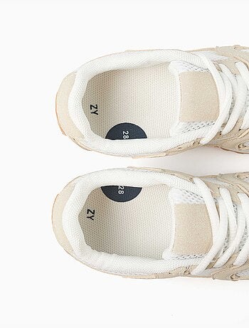 Trainers met veters en antislip rubberen zool