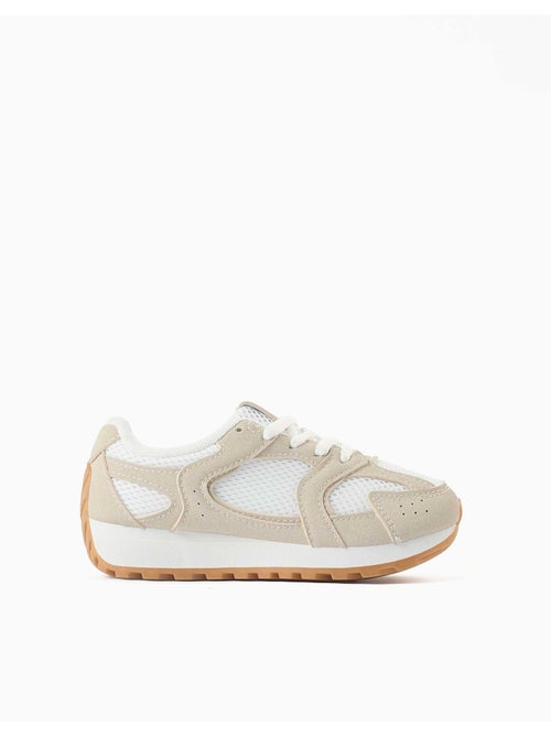 Trainers met veters en antislip rubberen zool - Kiabi Trainers met veters en antislip rubberen zool - Kiabi