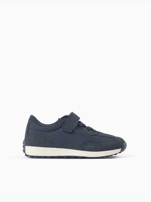 Trainers van twee stoffen met antislipzool - Kiabi Trainers van twee stoffen met antislipzool - Kiabi
