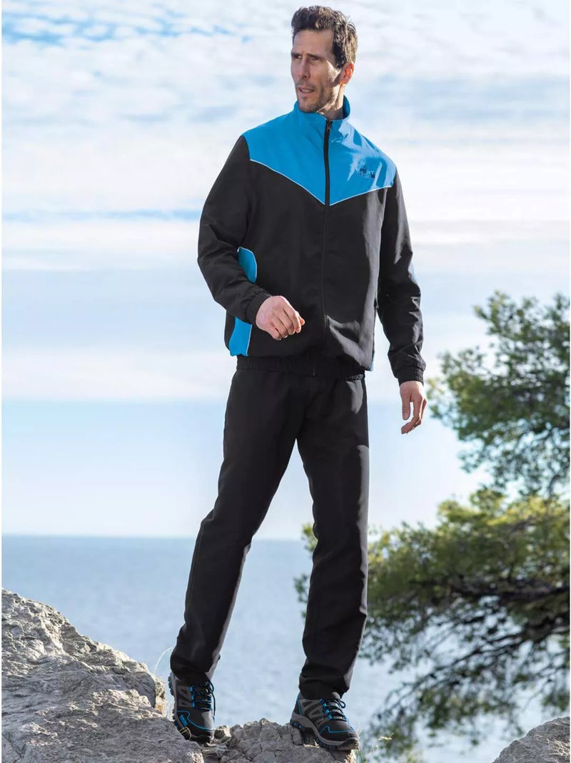 Trainingspak van microvezel - atlas for men Zwart - Kiabi