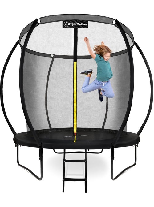 Trampoline enfant avec filet et échelle 244cm hypermotion - Kiabi Trampoline enfant avec filet et échelle 244cm hypermotion - Kiabi