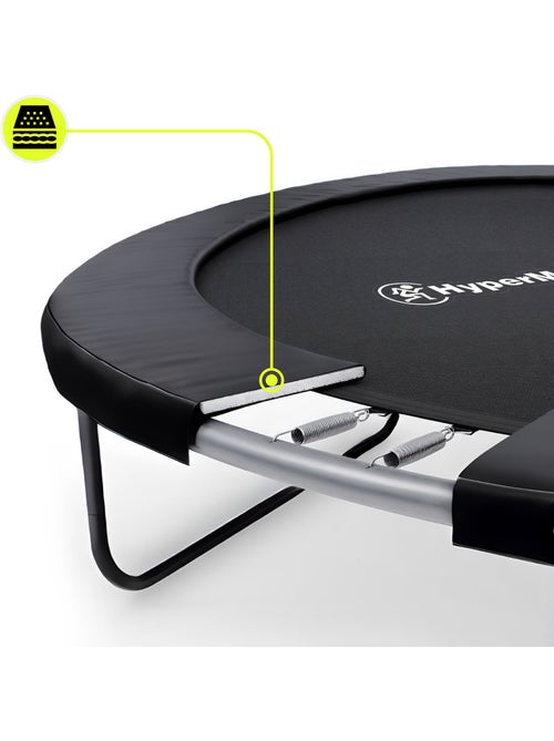 Trampoline enfant avec filet et échelle 244cm hypermotion - Kiabi Trampoline enfant avec filet et échelle 244cm hypermotion - Kiabi