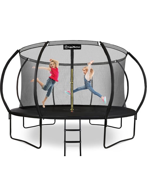 Trampoline enfant avec filet et échelle 430cm hypermotion - Kiabi Trampoline enfant avec filet et échelle 430cm hypermotion - Kiabi