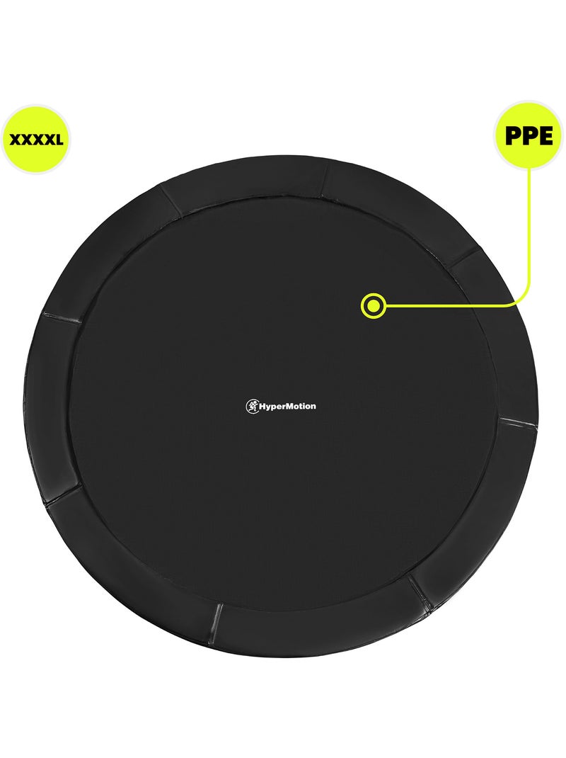 Trampoline extérieur géant 487cm 16ft hypermotion Noir - Kiabi