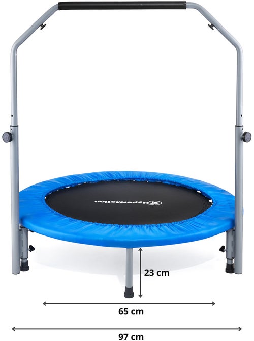 Trampoline fitness enfant avec poignée 97cm hypermotion - Kiabi Trampoline fitness enfant avec poignée 97cm hypermotion - Kiabi