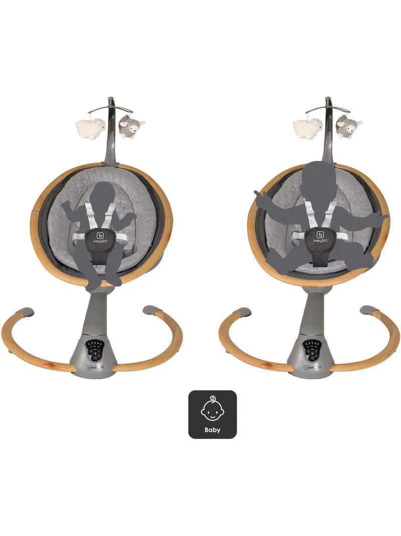 Transat bébé homey - babygo Gris - Kiabi