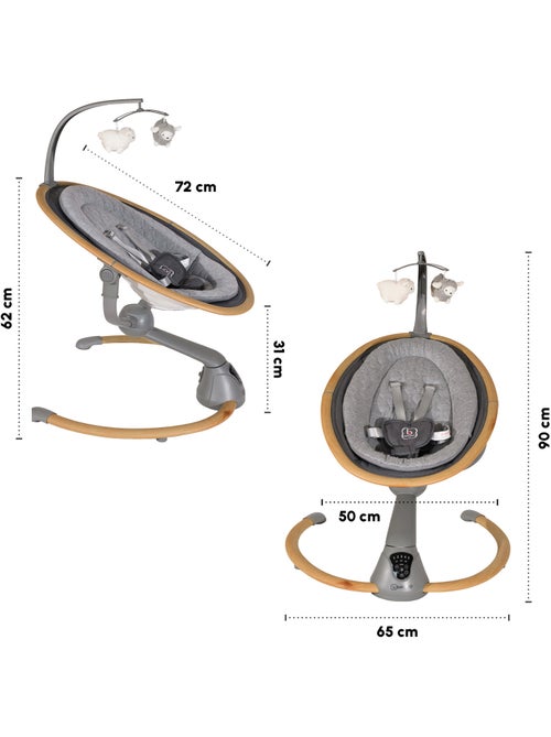 Transat bébé homey - babygo - Kiabi Transat bébé homey - babygo - Kiabi