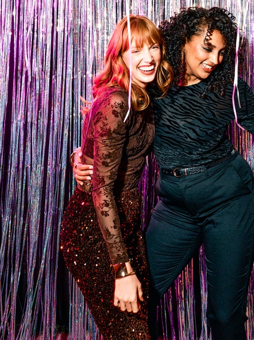 Transparante body met bloemen van velours - Kiabi