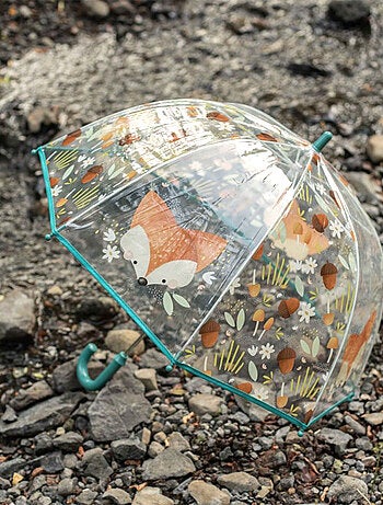 Transparante kinderparaplu ' met schattige ontwerpen en stevige constructie | sassi junior