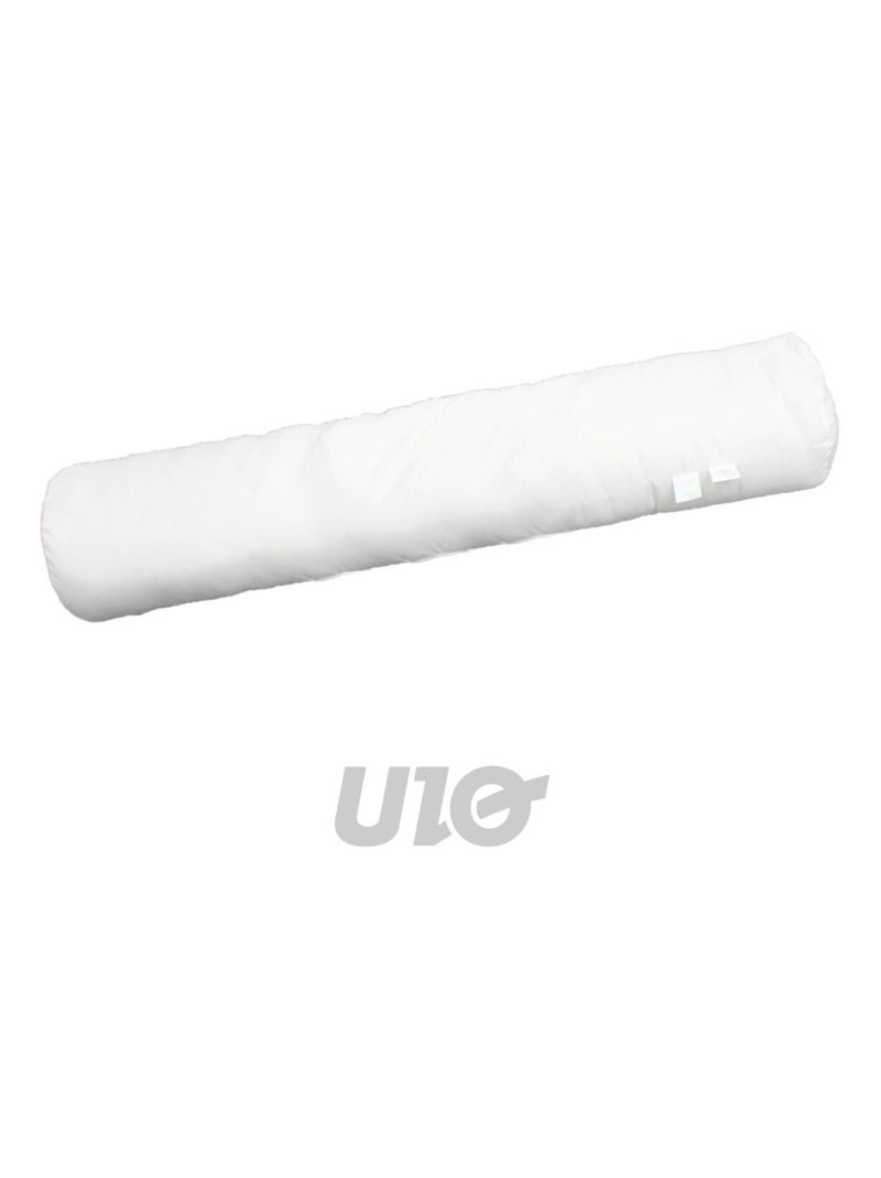 Traversin uni confort en polyester Blanc - Kiabi