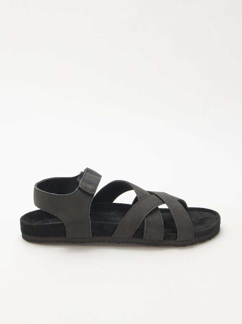 Trekking sandalen Zwart - Kiabi